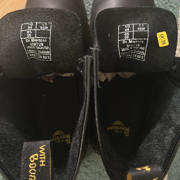 Men’s Doc air waves Martens leather ankle boots - Picture 5 of 7